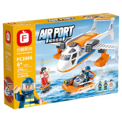 City airport: Water rescue aircraft.