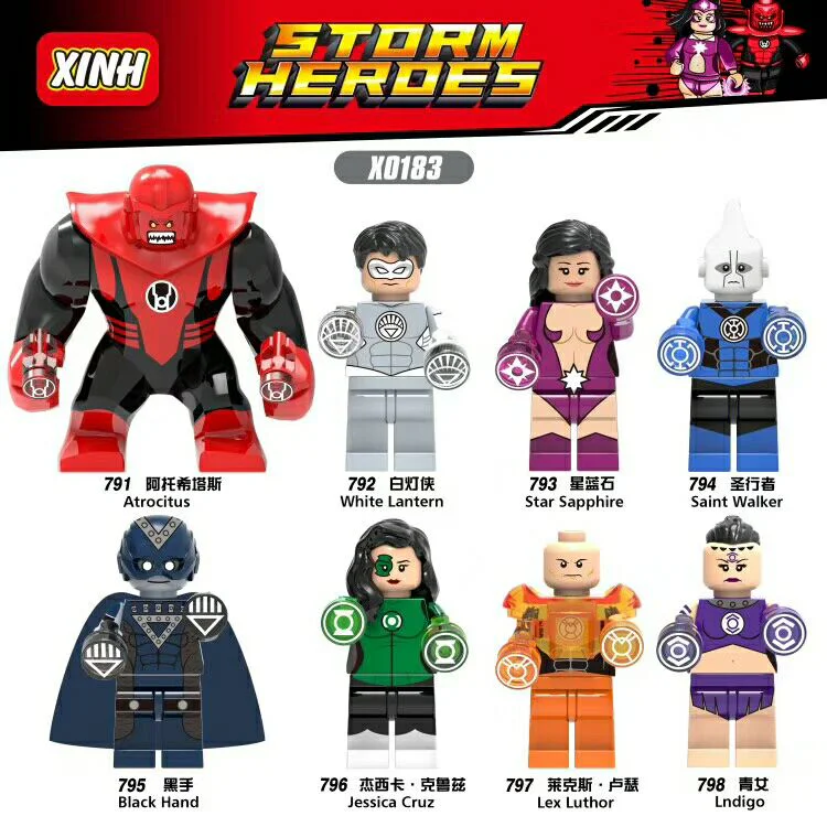 Seven Lights Army Unit has 8 types of people. 欣宏 XINH 791