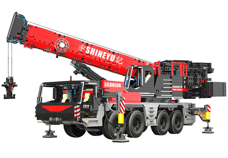 Office of the U.S. Secretary-General: Remotely controlled crane (heavy crane) 1:17 悦创 HAPPYBUILD/信宇科技 YC-22003