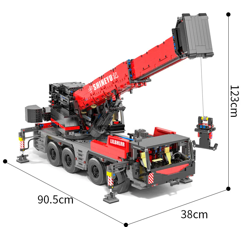 Office of the U.S. Secretary-General: Remotely controlled crane (heavy crane) 1:17 悦创 HAPPYBUILD/信宇科技 YC-22003 image 2