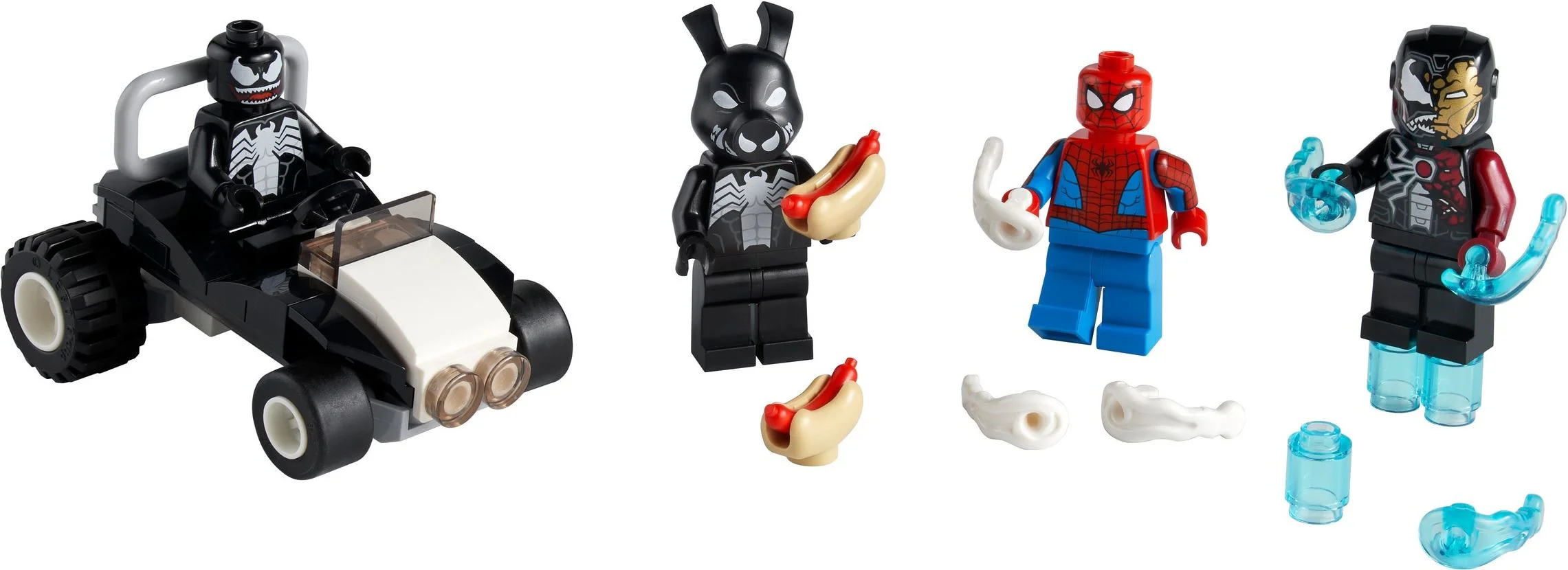 Marvel Super Heroes Booster Pack: Venom, Spider-Man, Iron Man 乐高 LEGO 40454