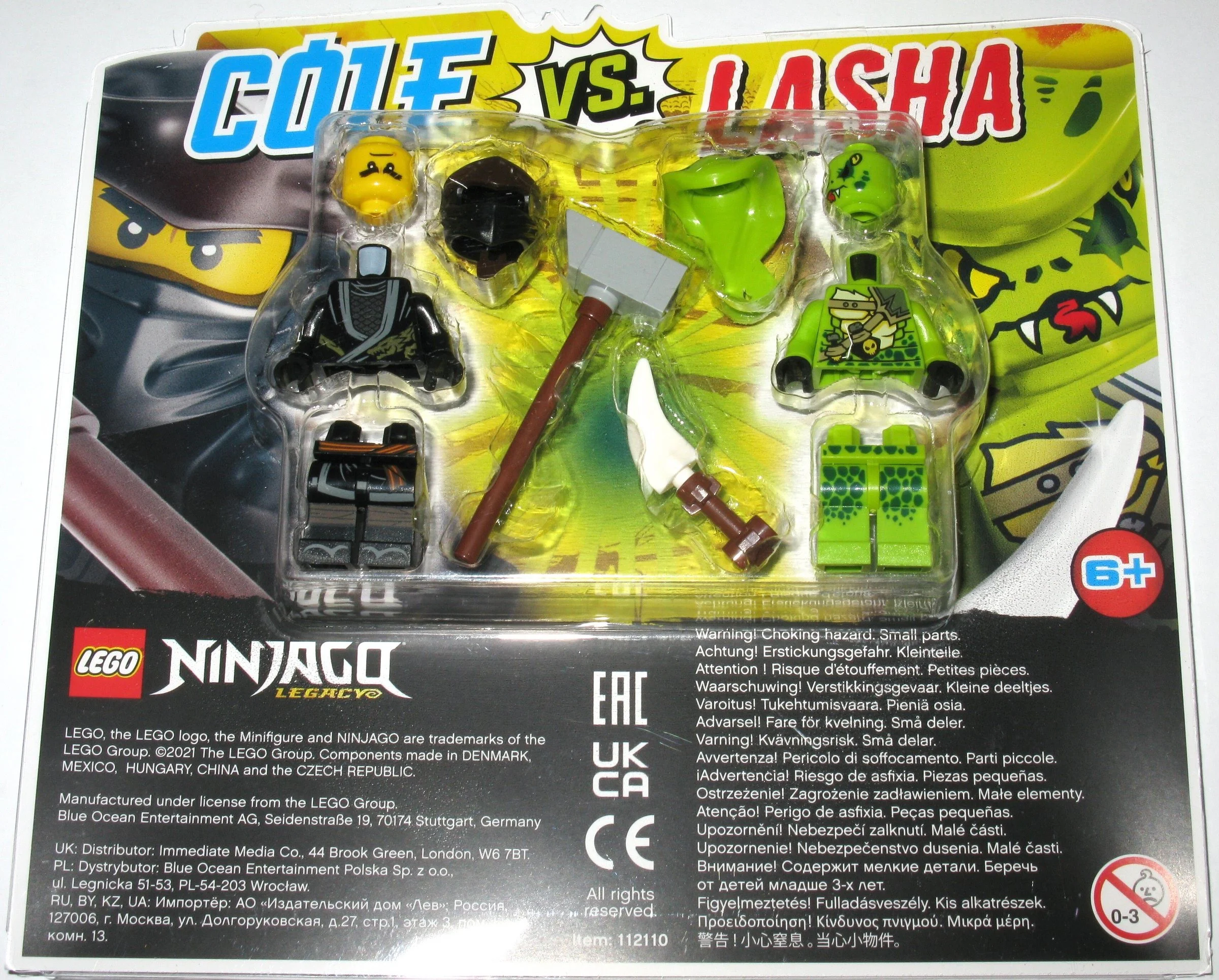 Cole Vs 乐高 LEGO 112110