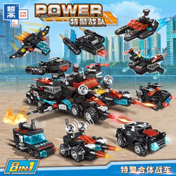 Special Police Force: Special Police Team Special Police Car 8in1