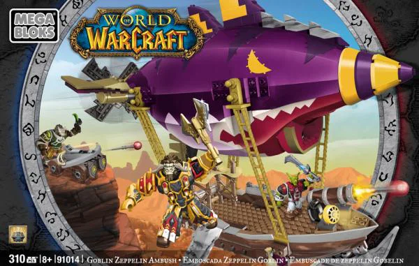 World of Warcraft: Goblin Zeppelin Ambush 美家宝/美高 MegaBloks 91014