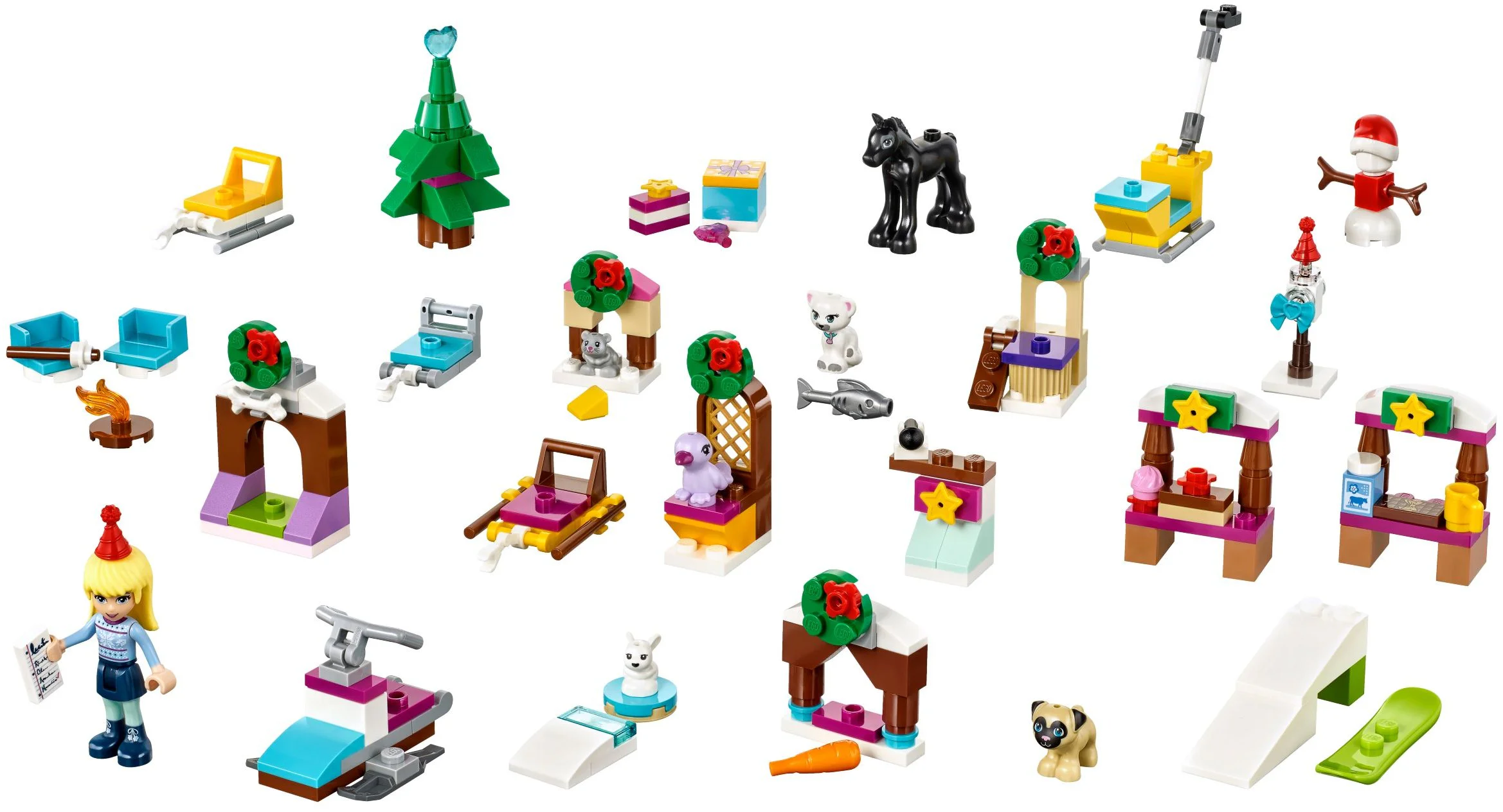 Dear friend: Christmas countdown calendar 01041