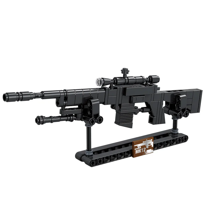 Minimoy 4 AWM, M24, Victor, MK12 哲高 ZHEGAO QL0454-2 image 11