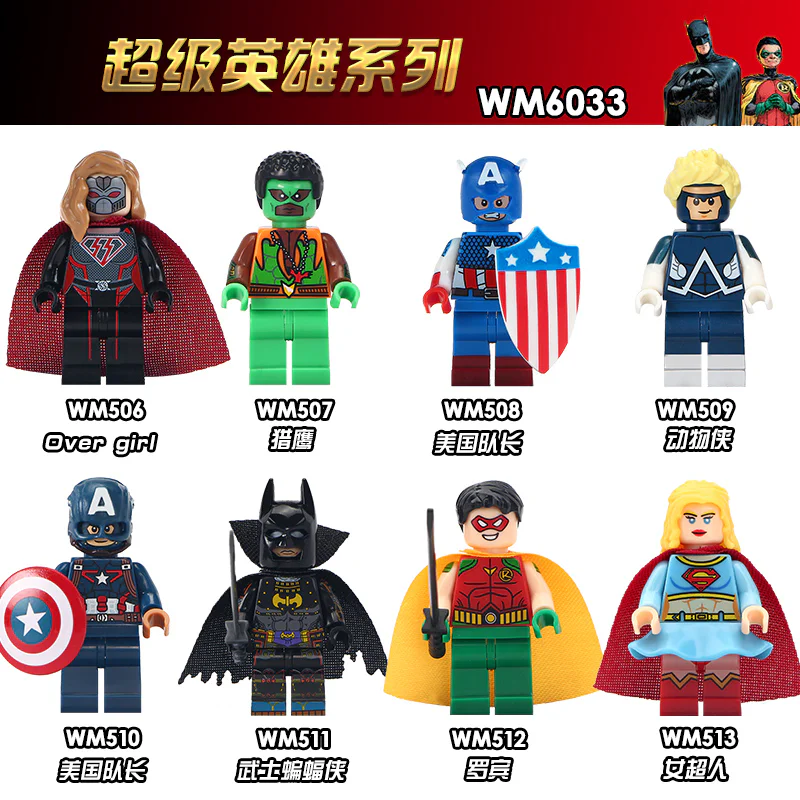 Mini Figures Series: Superhero Heroes WM WM513
