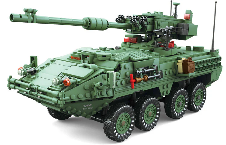 Stark Wheeled Mobile Gun 1:21 开智 KAZI/高博乐 GBL KY10001