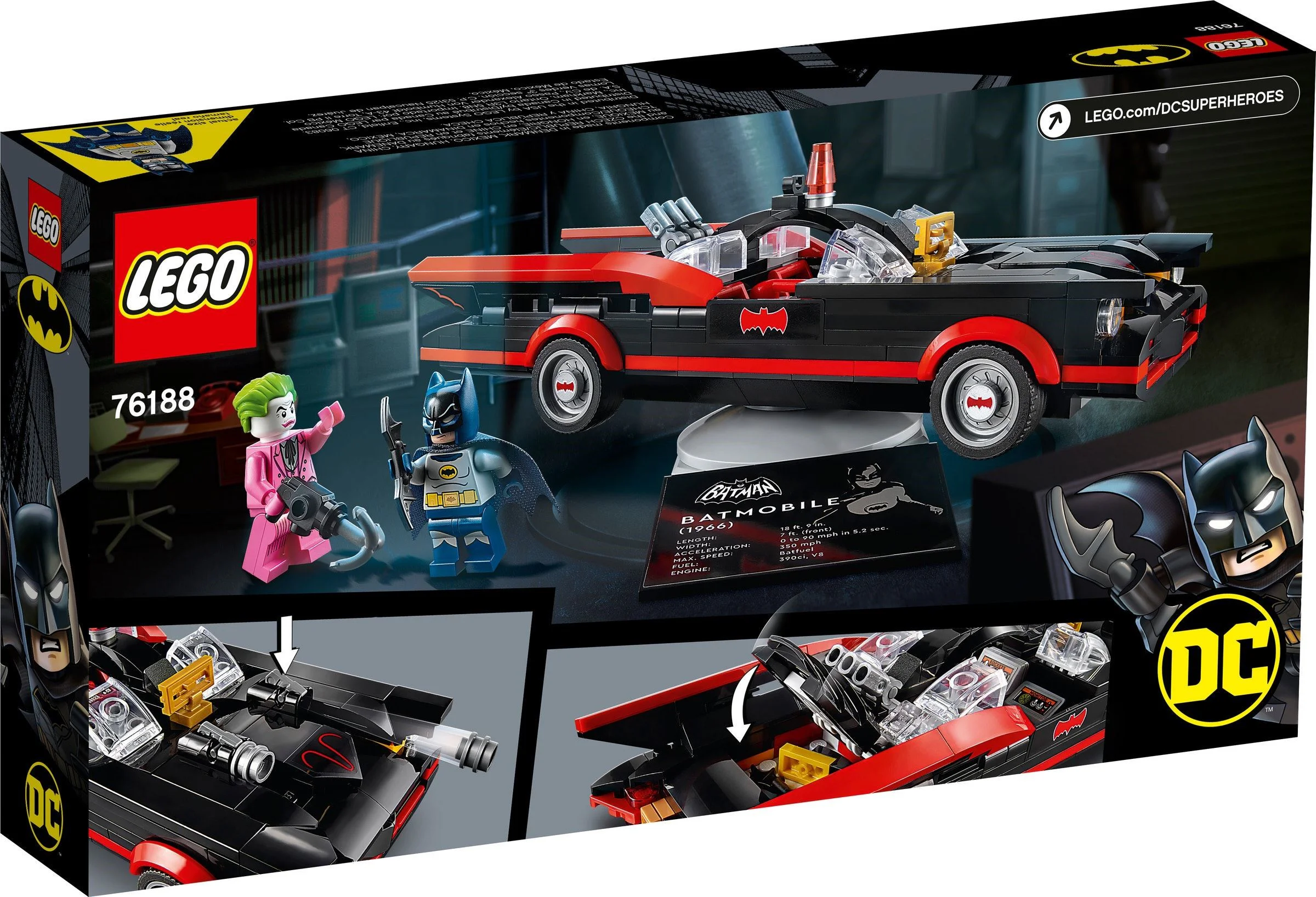 Batman: The TV Series Batmobile 乐高 LEGO 76188 image 9