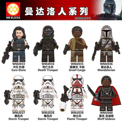 Eight models of Mandalorian Series: "Individual 8"