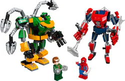 Spider-Man and Dr. Octopus's Robot Battle