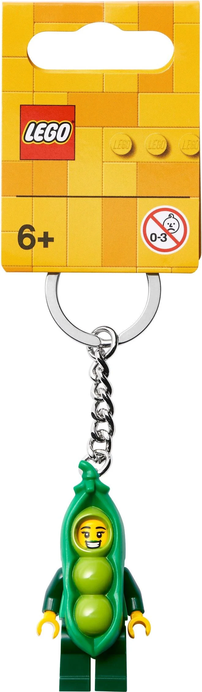 Edamame girl keychain 乐高 LEGO 854080 image 1