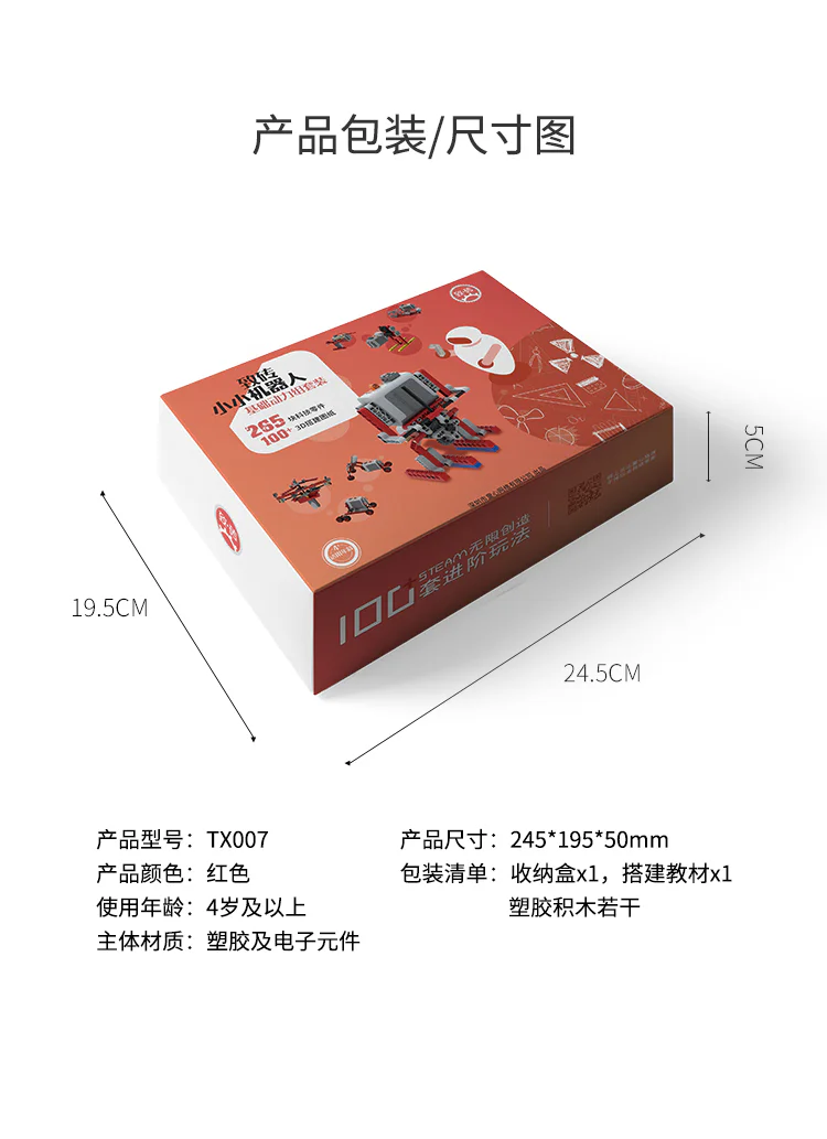 Greetings Little Robot 致砖 TX007 image 1