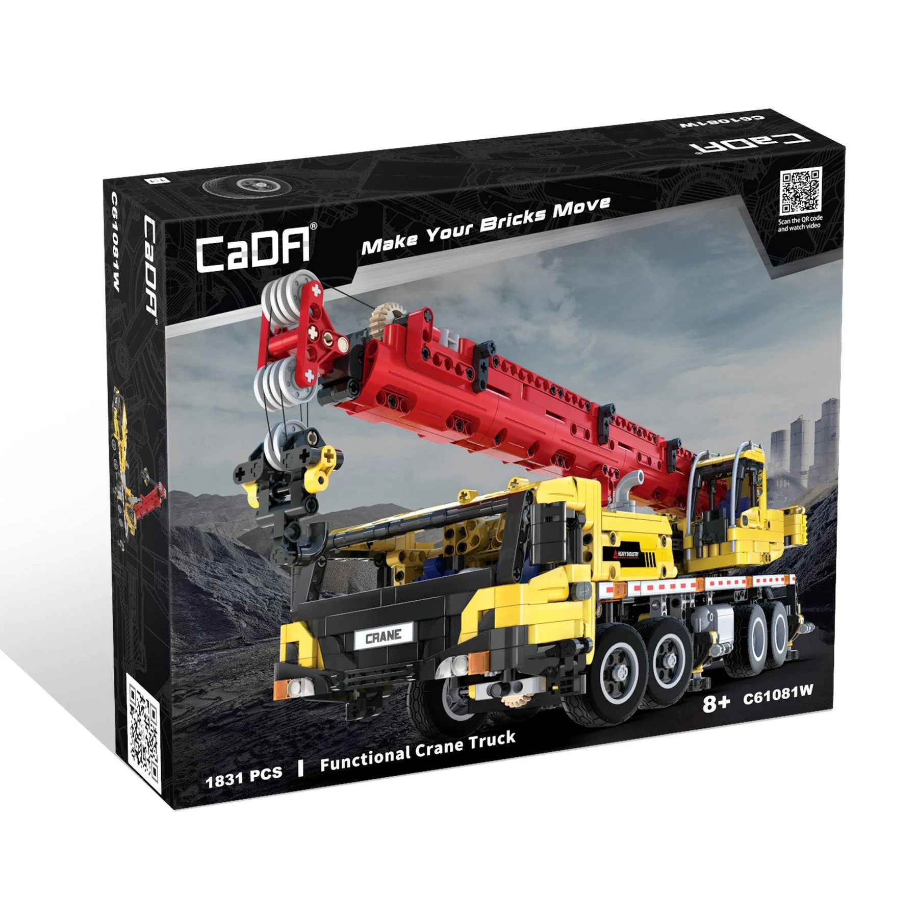 Full function mobile crane 咔搭 CaDA/双鹰 DoubleE C61081 image 7