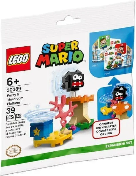 Super Mario: Fuzzy & Mushroom Platform 乐高 LEGO 30389 image 1