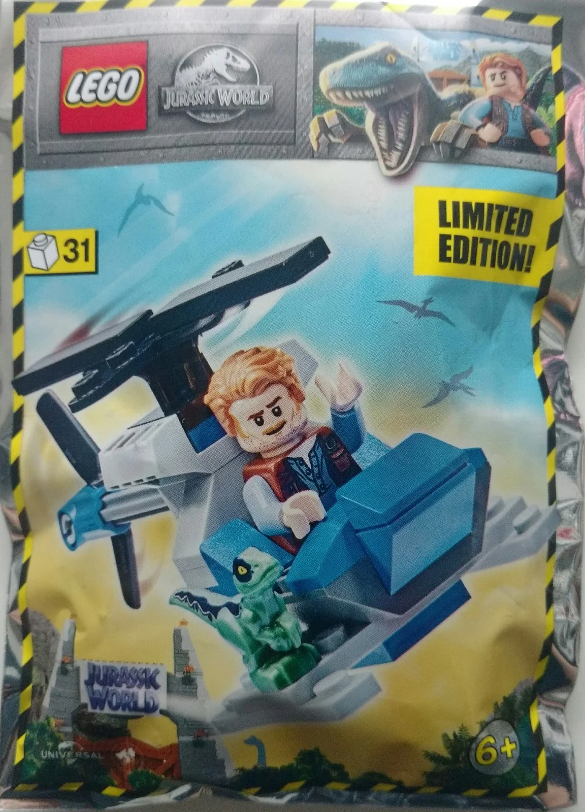 Jurassic World: Owen Hates Helicopters 乐高 LEGO 122113 image 1