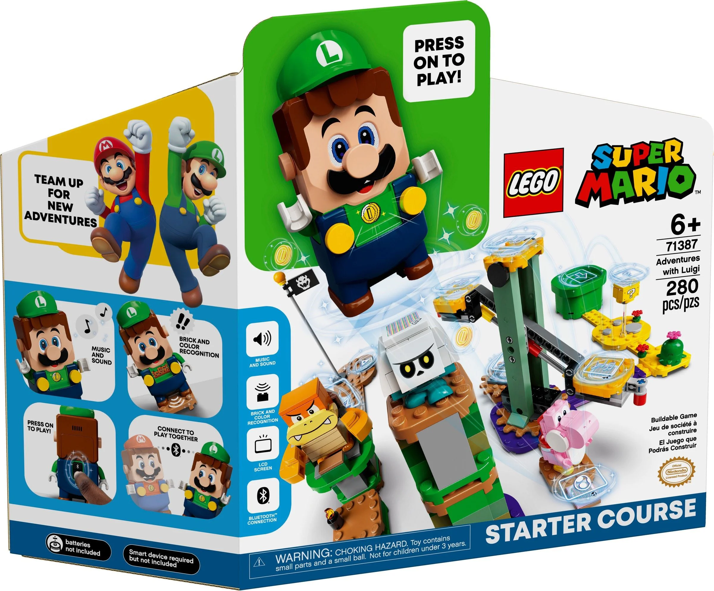 Super Mario: Luigi's Big Adventure Introduction Group 乐高 LEGO 71387 image 1