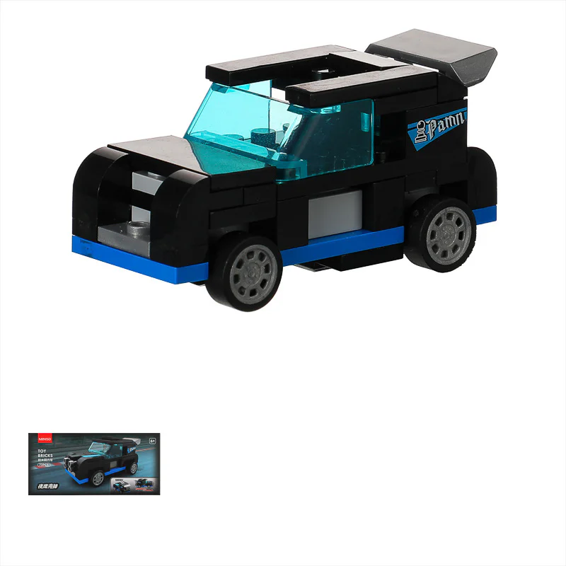 Mini Rover 8, four-drive steel cannons, night eagle pioneers, hyper-speed rivers, icy Mustangs, Mirage Dragons, wind chasers, horsebacks, swords 名创优品MINISO 607206 image 4
