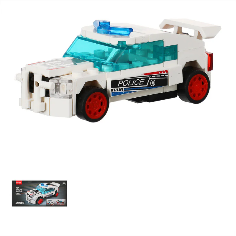 Mini Rover 8, four-drive steel cannons, night eagle pioneers, hyper-speed rivers, icy Mustangs, Mirage Dragons, wind chasers, horsebacks, swords 名创优品MINISO 607206 image 13
