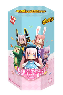 Miniworld: Plays as a series of blind boxes, six social princes, Ziwei girls' dreams, Zilong Zilong, Zilong Dinosaur, Tiny Dinosaurs' Usla, Play Girls' Bells, Queen Willow