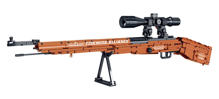 FIRELINE COALITION MISSION BUILD-UP: 98K SNIPER RIFLE 型玩模客 MORKMODEL 051005