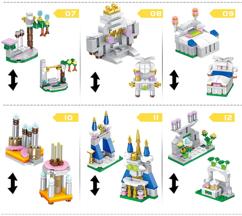 princess castle 12in1 潘洛斯 PANLOSBRICK 633056 image 3