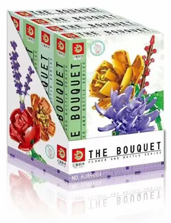 Flower beads: lavender, silver willows, roses, daisies, tea, season