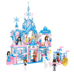Winter Wonderland Castle Series: Winter Fantasy Castle Celebration 8 Styles