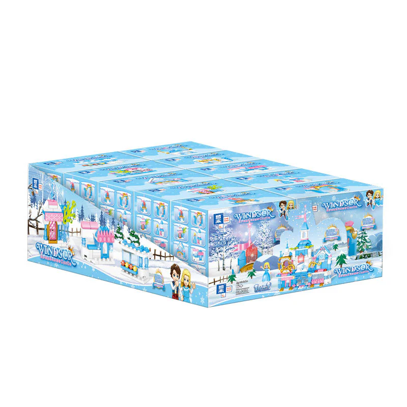 Windsor Castle's Ice Season: Magic Ice Castle 10 哲高 ZHEGAO QL1174 image 2
