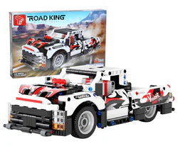 White pick-up truck