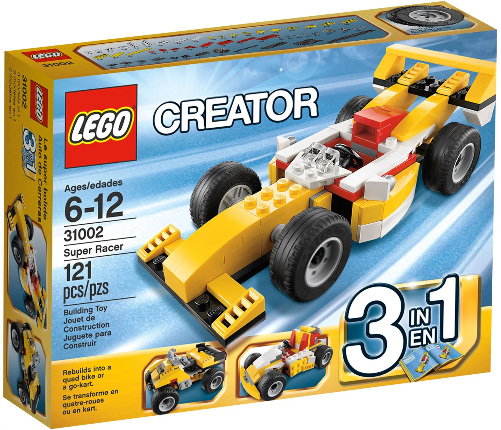 Super Car Racing 乐高 LEGO 31002 image 2