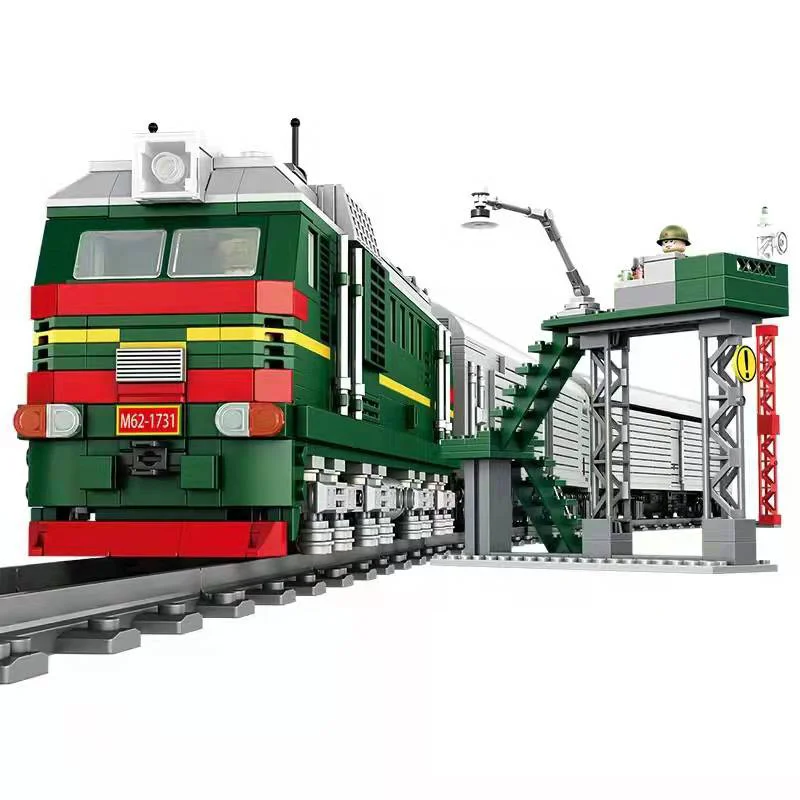 Soviet Union SS-24 missile train. 潘洛斯 PANLOSBRICK 628006 image 2