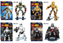 Star Wars Buildable Figures Set 4