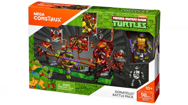 Teenage Mutant Ninja Turtles: Leonardo Fight Pack 美家宝/美高 MegaBloks DXF17