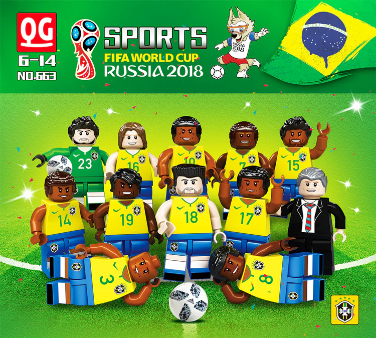 2018 FIFA World Cup Brazil team QG 663
