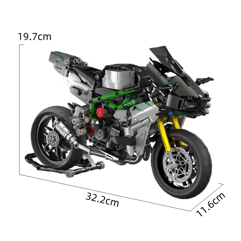 Truck, speed: Ninja Kawasaki 潘洛斯 PANLOSBRICK 672003 image 1