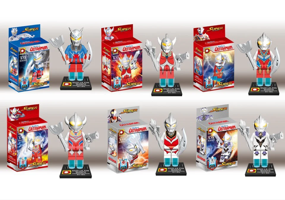 Autobots 6 models 哆乐品DLP/D牌积木 DLP9003