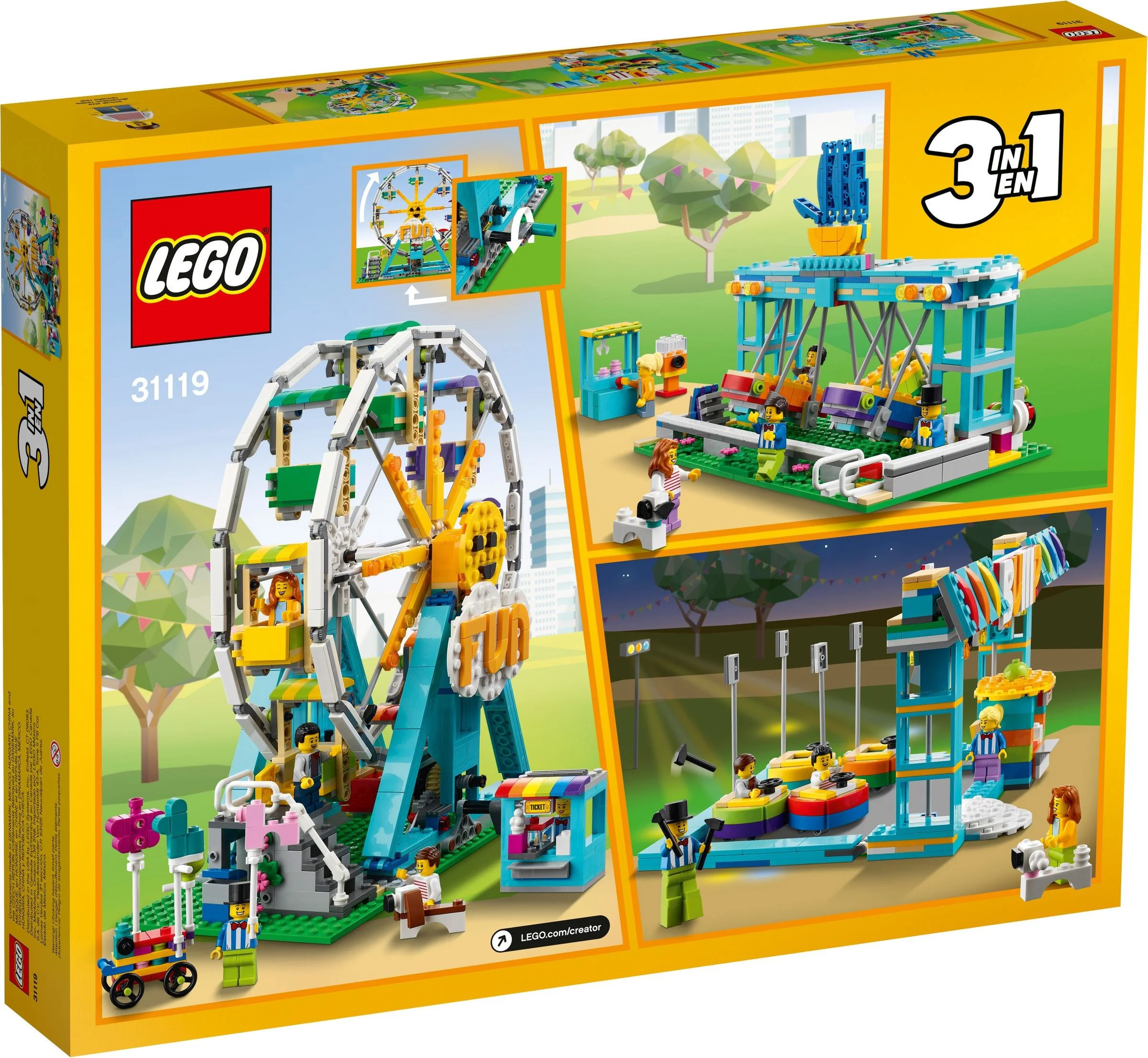Ferris wheel 乐高 LEGO 31119 image 6