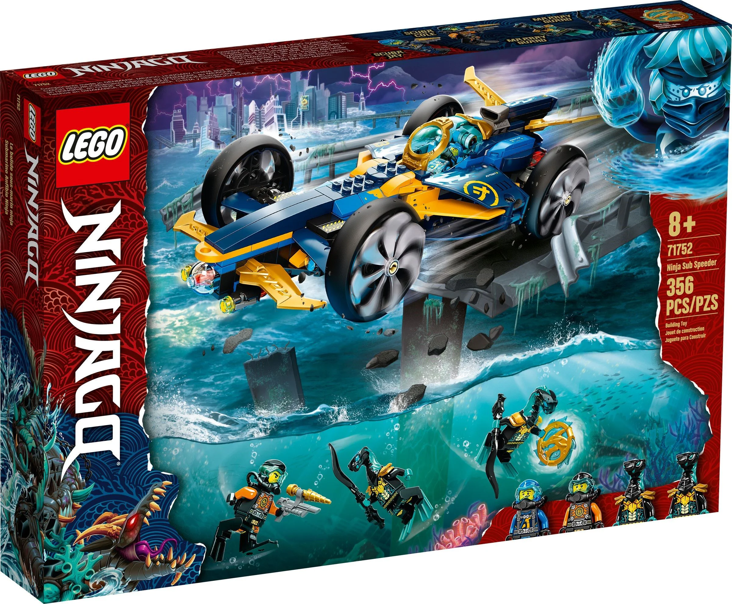 The ninjas are underwater 60083 image 1
