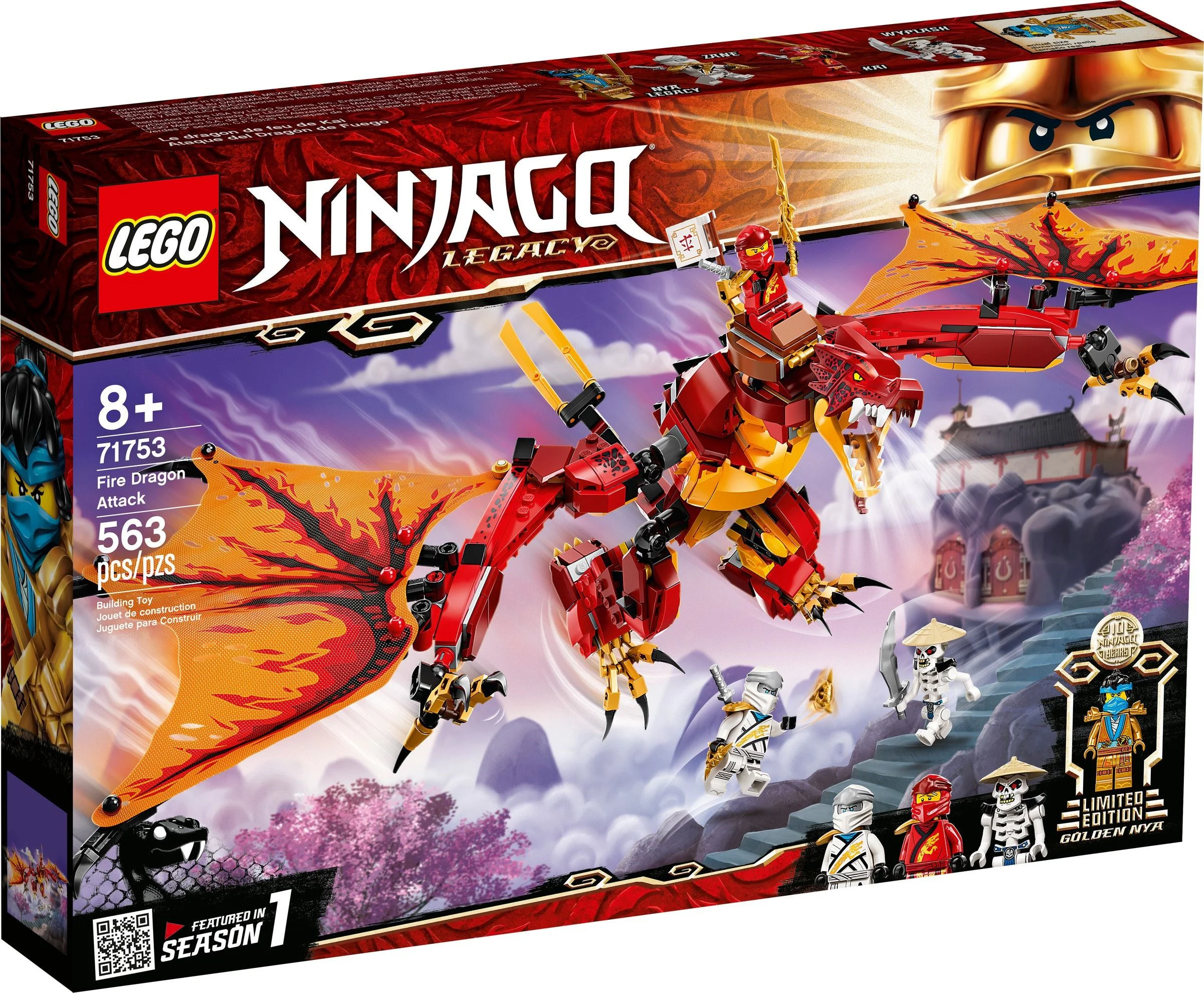 Legacy: Fire Dragon Attack 智蒙ZIMO 90018 image 1