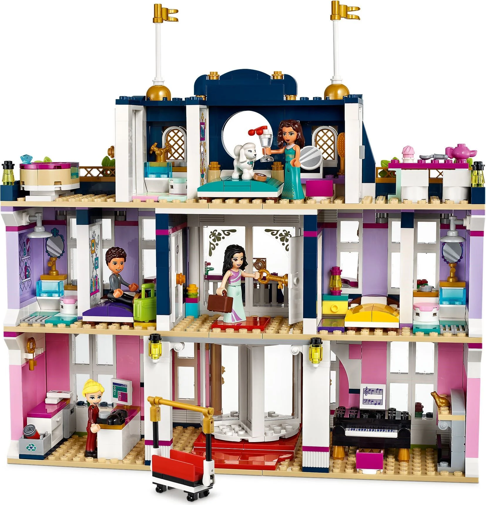Good friend: Heart Lake Holiday Hotel 乐高 LEGO 41684 image 2