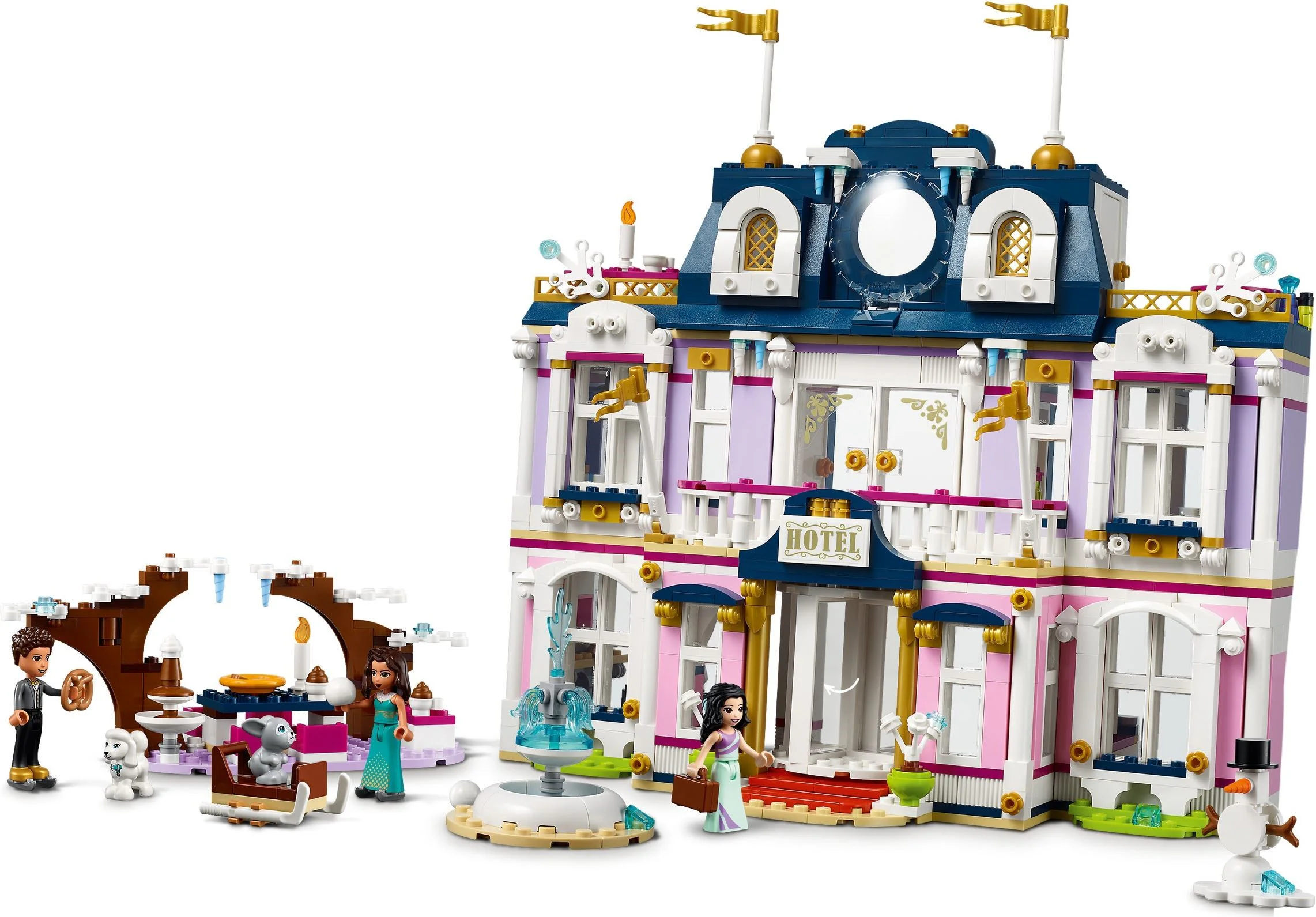 Good friend: Heart Lake Holiday Hotel 乐高 LEGO 41684 image 3