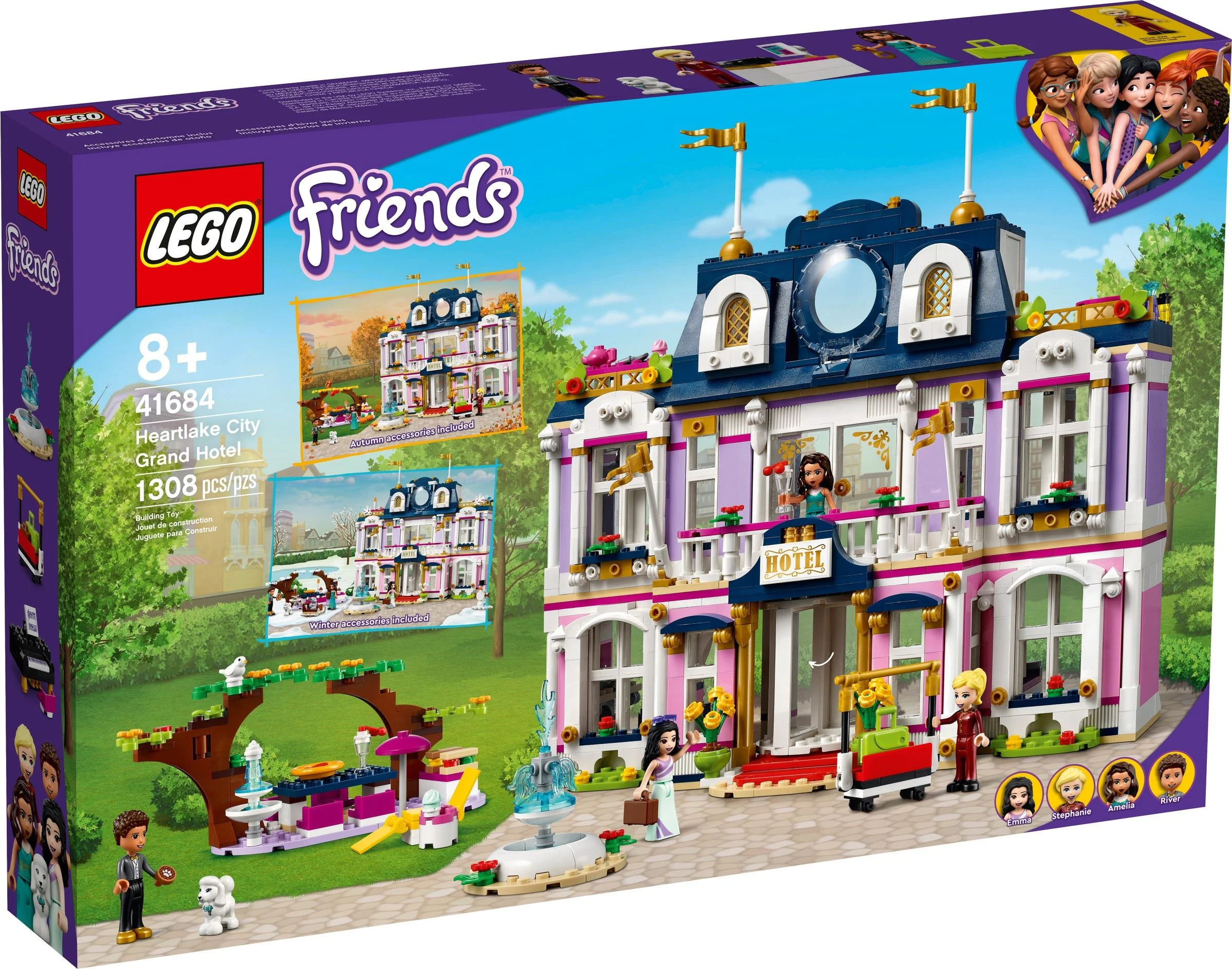 Good friend: Heart Lake Holiday Hotel 乐高 LEGO 41684 image 4