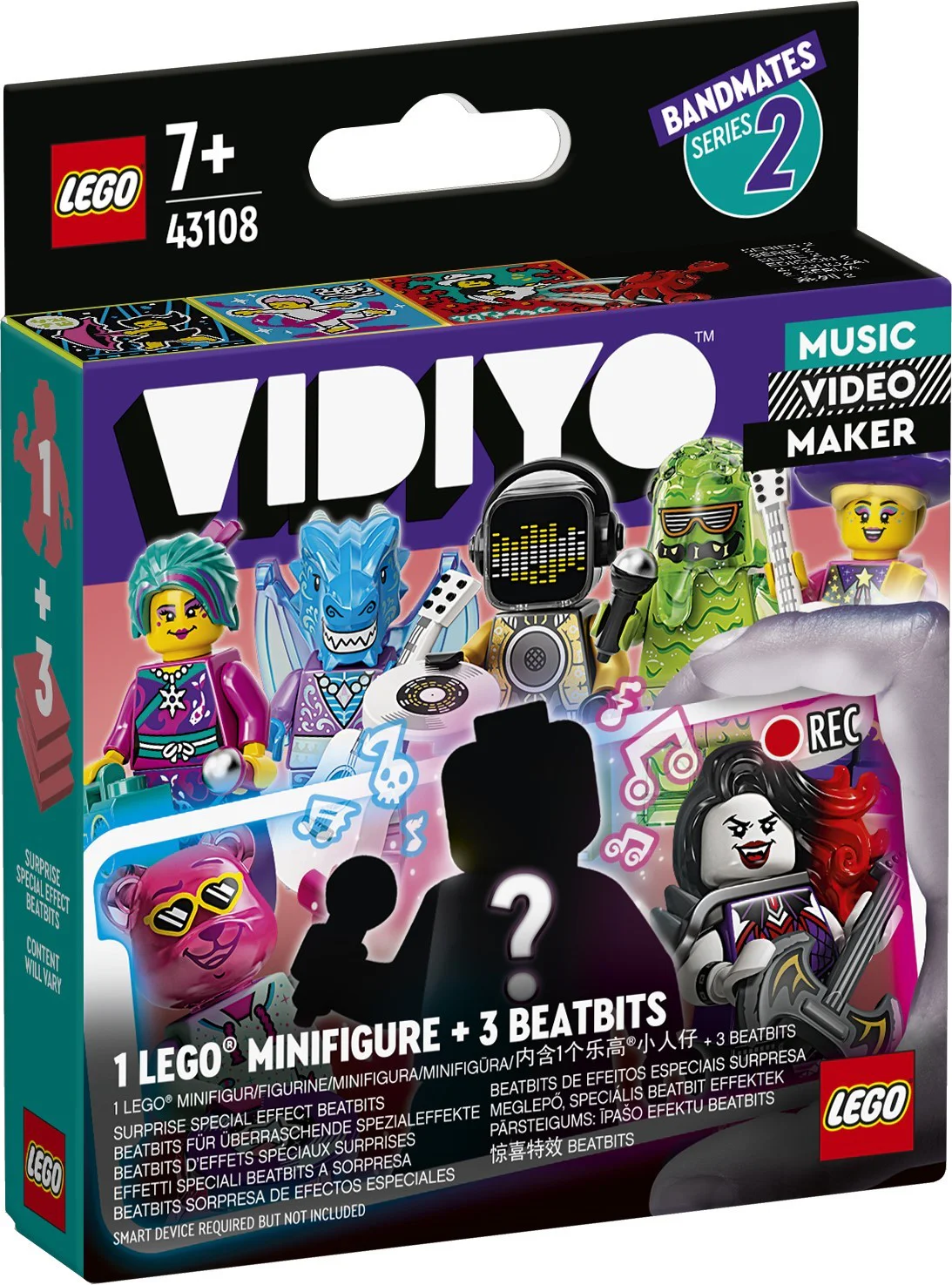 VIDIYO: SECOND SEASON FOR BAND MEMBERS 乐高 LEGO 43108 image 1
