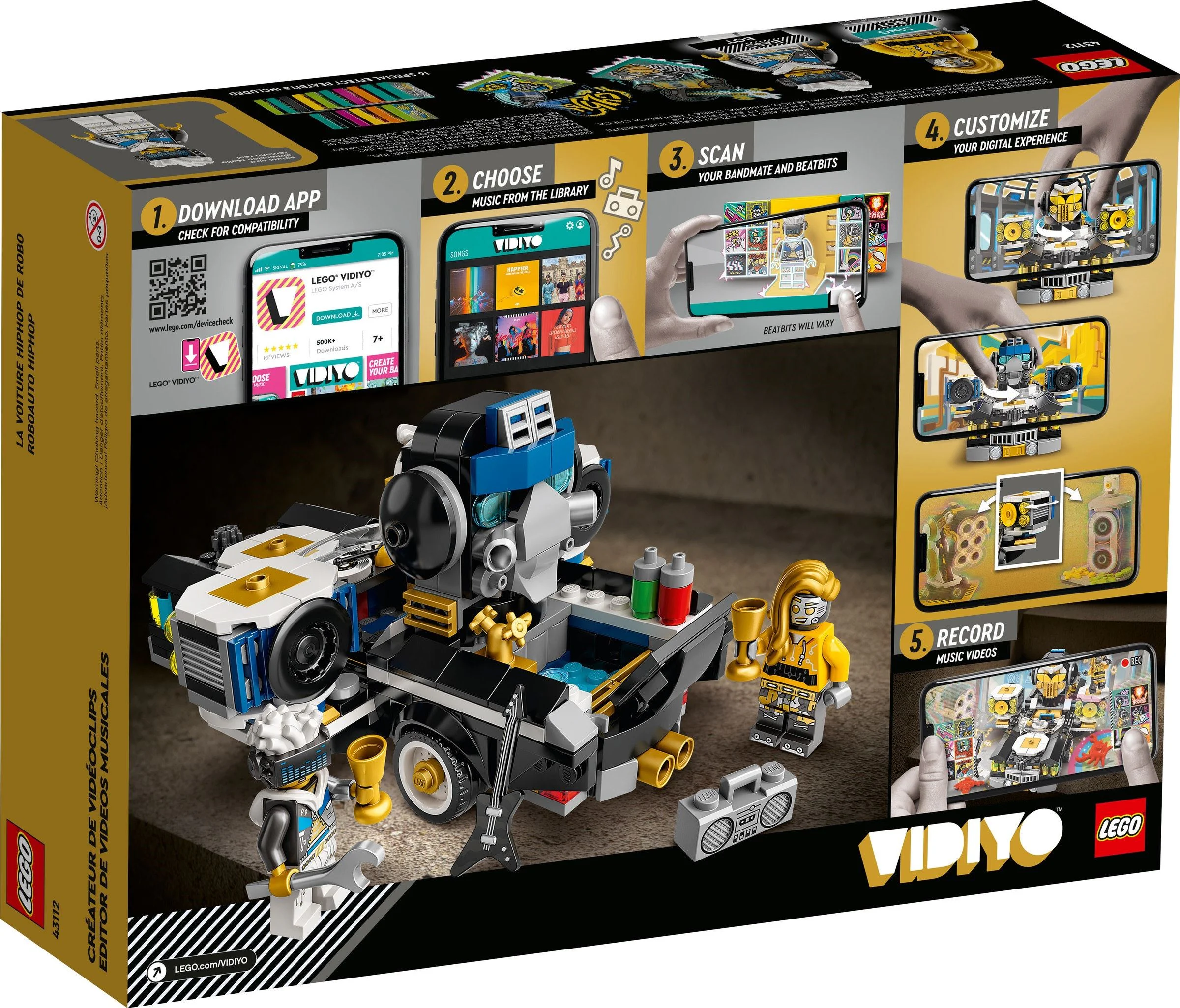 VIDIYO: HIP-HOP GRANDCAR 乐高 LEGO 43112 image 8