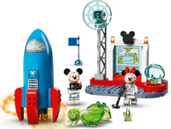 Mickey and Minnie's space rocket