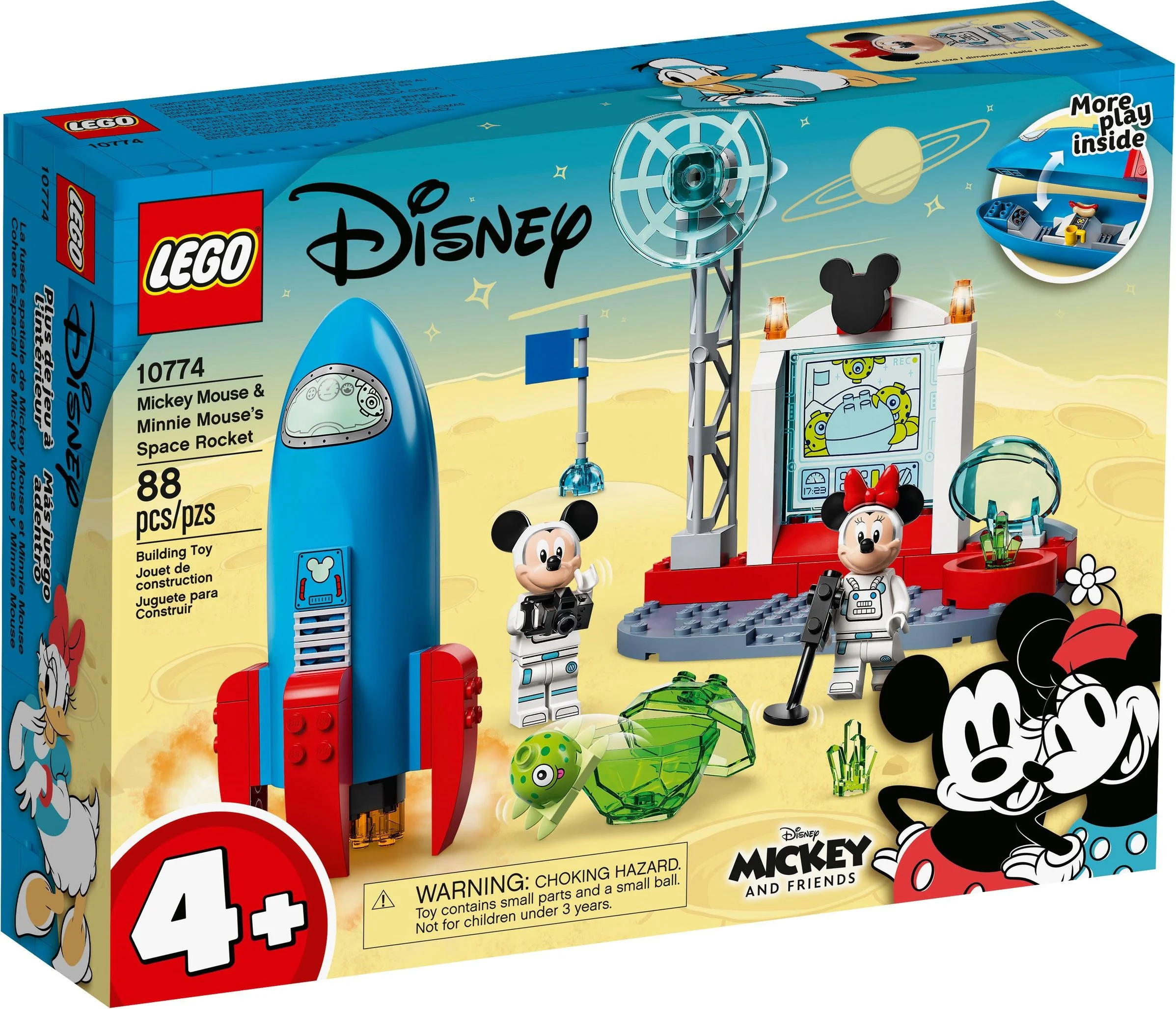 Mickey and Minnie's space rocket 乐高 LEGO 10774 image 2