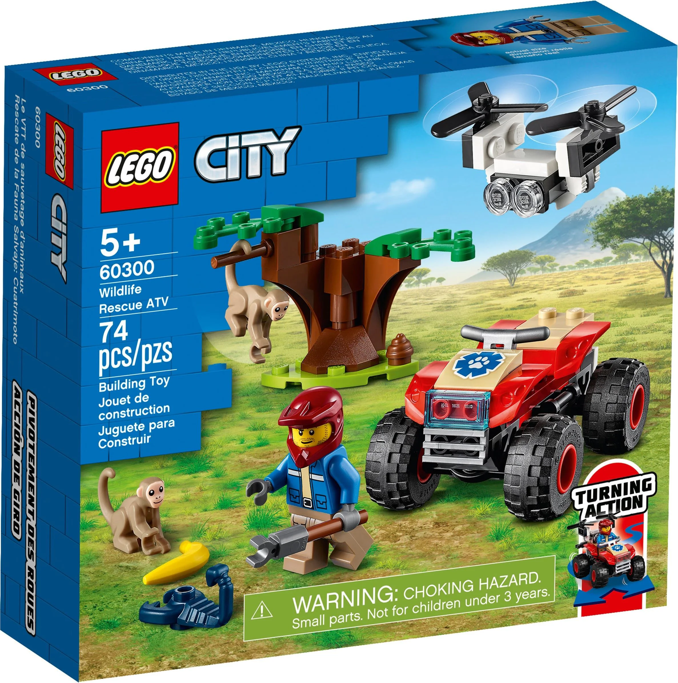 Wildlife rescue ground vehicle 乐高 LEGO 60300 image 2