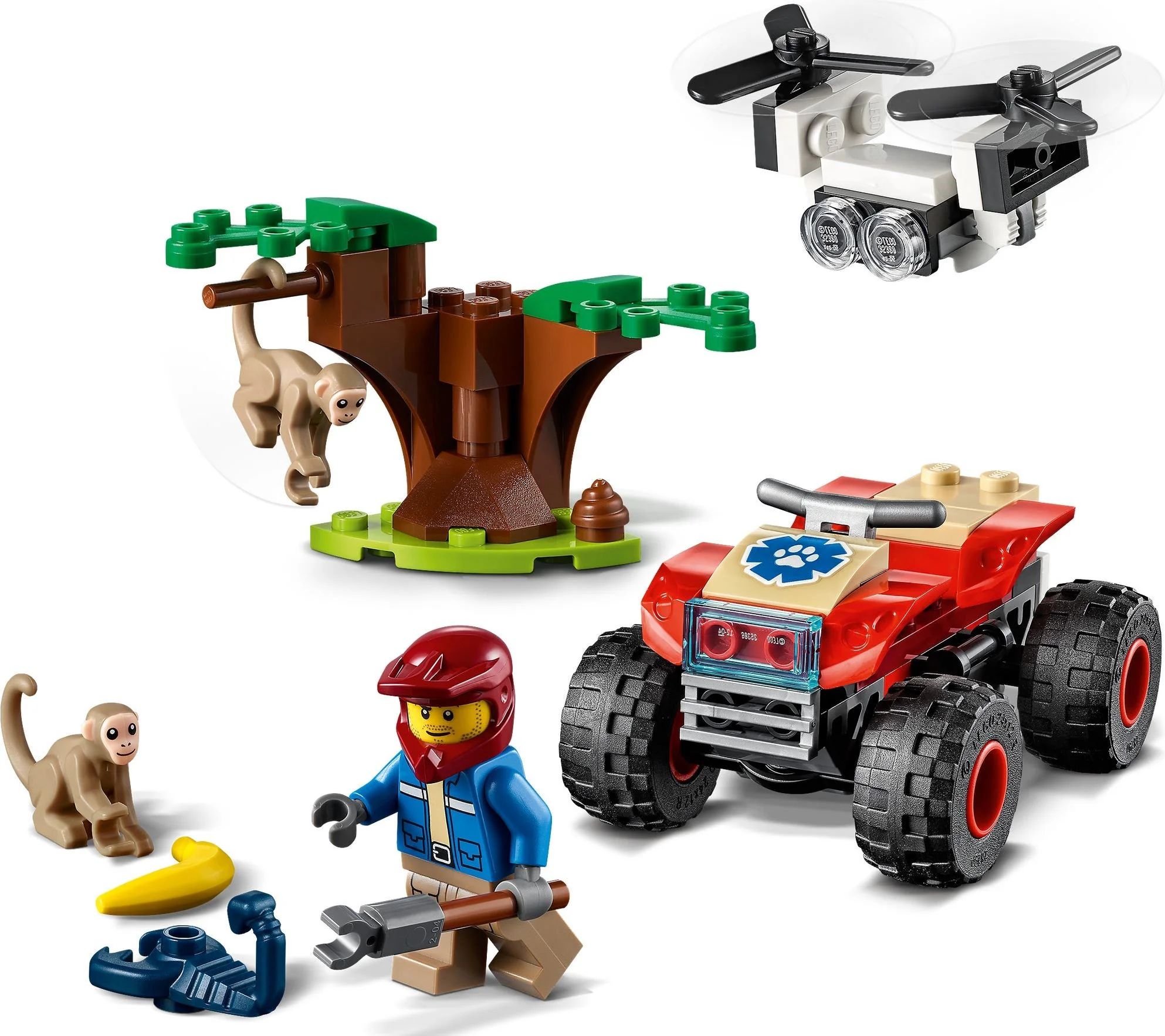 Wildlife rescue ground vehicle 乐高 LEGO 60300 image 6