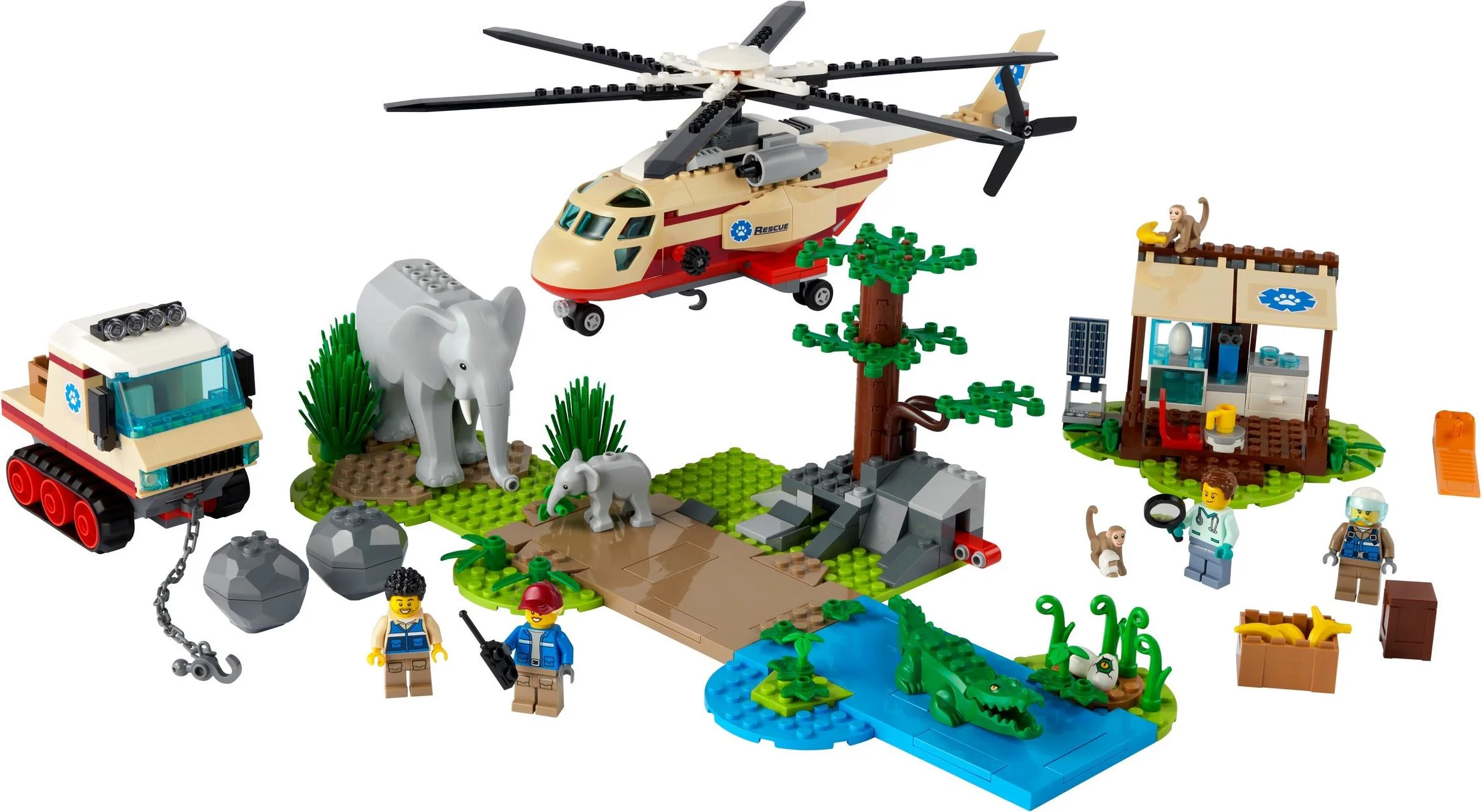Wildlife rescue operations 乐高 LEGO 60302